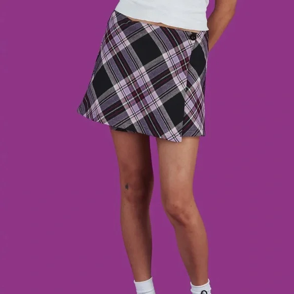 Skirts Unif Witz Plaid Skirt Poshmark